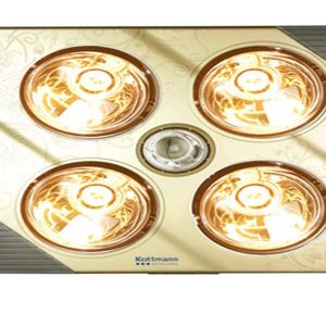 Đèn sưởi nhà tắm Kottmann K4B-G 4 bóng dòng vàng